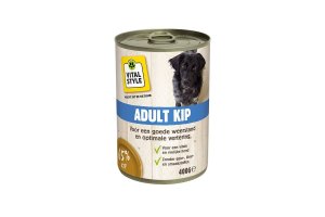 Adult Kip natvoer - 400gr