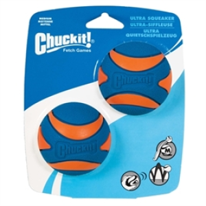 Chuckit - Squeaker Bal M - 6 cm