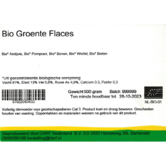 Darf Bio Groente Mix 500 gram