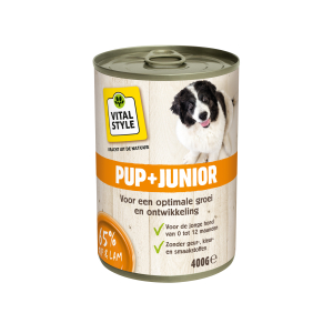 Pup + Junior natvoer - 400gr