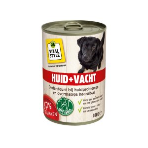 Huid + Vacht natvoer - 400gr