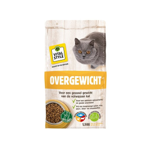 Overgewicht kattenbrok