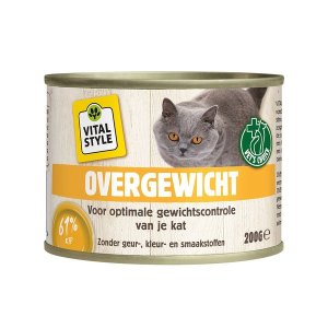 Overgewicht natvoer - 200gr